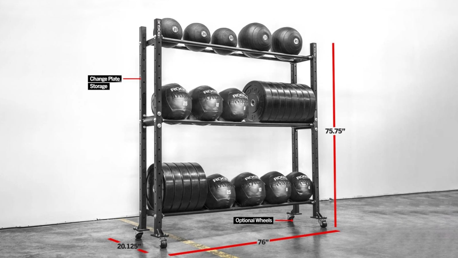 Rogue dumbbell sales storage